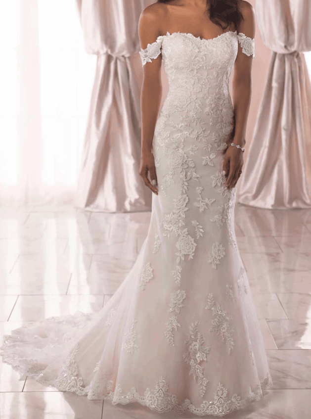 Modern dress Sweetheart Ivory Regular Long Strapless New (Un-Altered) Natural Unknown size